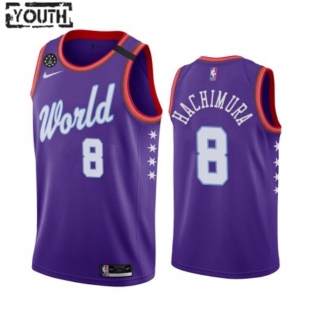 Barn Washington Wizards Tröja Rui Hachimura 8 Nike 2020 Rising Star Swingman